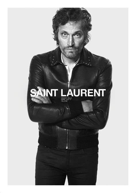 Vincent Gallo stars in Saint Laurent’s Men’s 